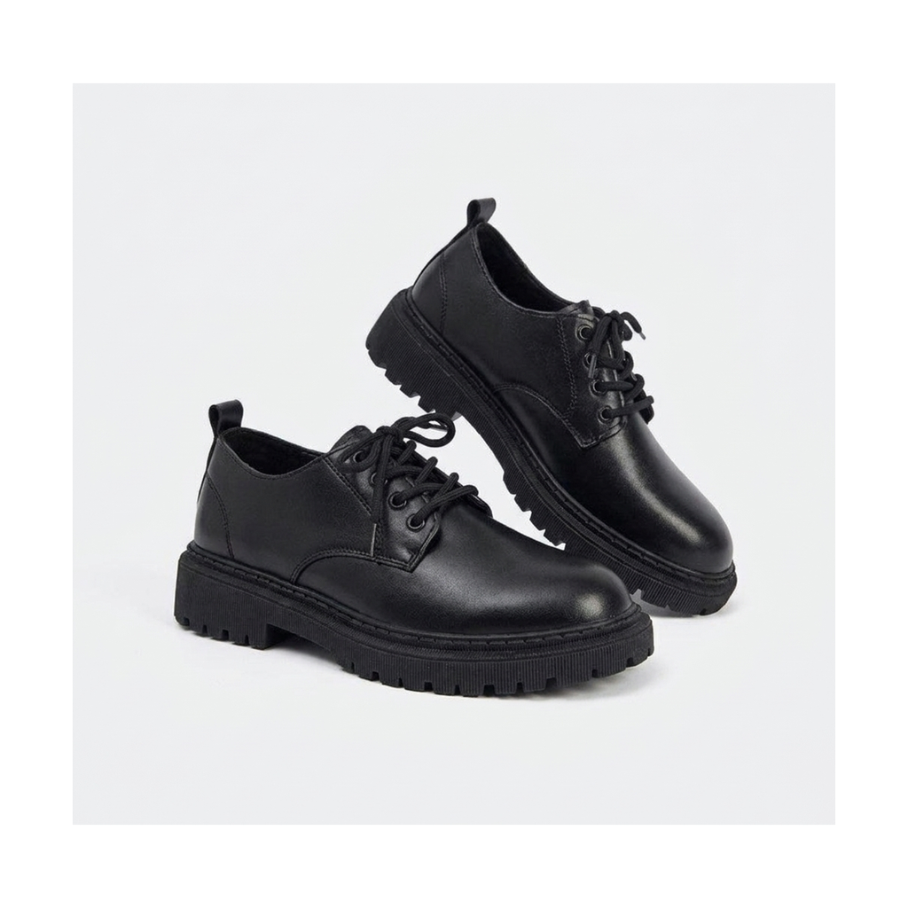 Men's Two-Tone Platform Dress Shoes