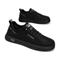 Men's Black, Gray & Navy Slip-On Shoes