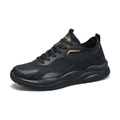 Men's Black, Navy & Gray Mesh Sneakers
