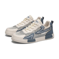 Silver & Gray Retro Mesh Trainers