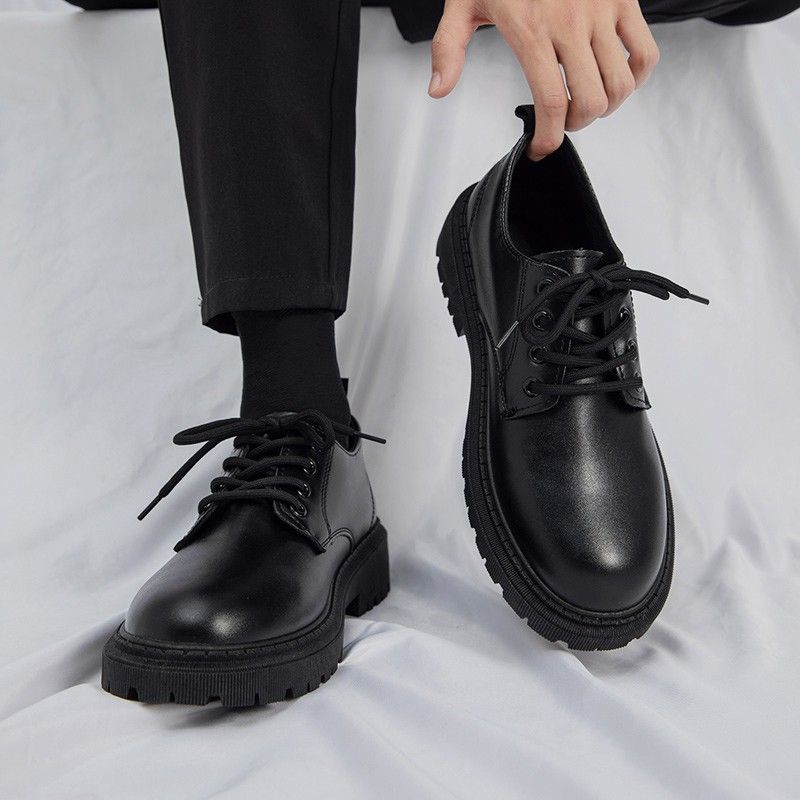 Men's Two-Tone Platform Dress Shoes