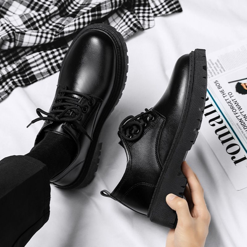 Men's Two-Tone Platform Dress Shoes