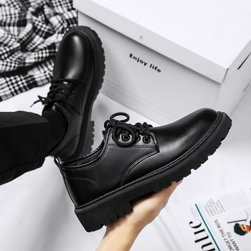 Men's Two-Tone Platform Dress Shoes